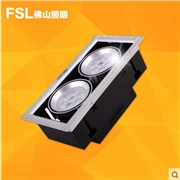 FSL佛山照明LED斗膽燈單頭/雙頭豆膽燈組合射燈