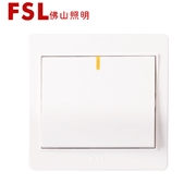 佛山照明 FSL開關 16A一位多控開關 F22系列（白色）佛山電工
