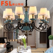 佛山 FSL 美式銅燈 FKD40083/6 頭/8頭/10頭  宇軒系列
