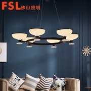 現代燈FMD82080/LED48W Φ680*1500 1807佳琪-6餐吊