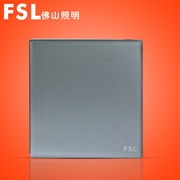 FSL 16A一位雙路開關(灰色) F19H-16K1/2 100×1